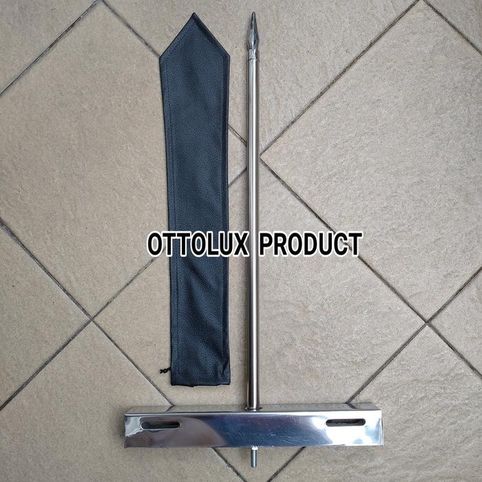 TONGKAT KOMANDO + DASI MOBIL. KOMPLIT BRAKET.