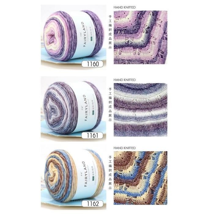 GGAF Benang Rajut Katun Sembur Fairyland