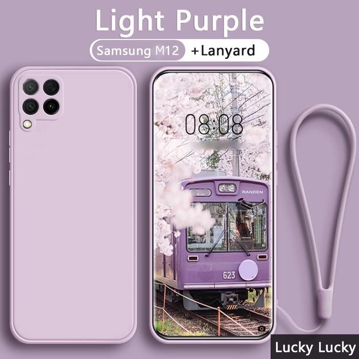 NEW' CASE UNTUK SAMSUNG A12 / M12 SOFT CASE BABY SKIN FREE TALI MICROFIBER CASING COVER HP