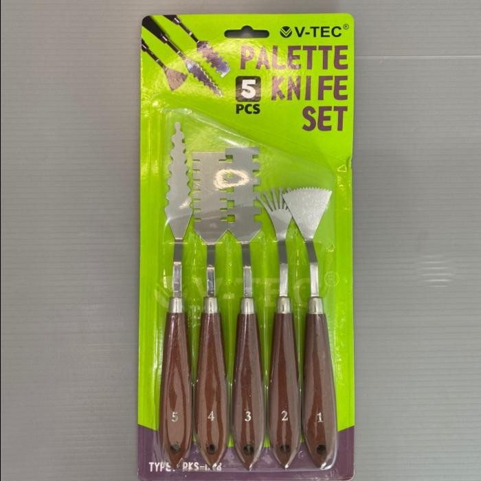 

Pisau Lukis Vtec Palette Knife Set Type Pks 008