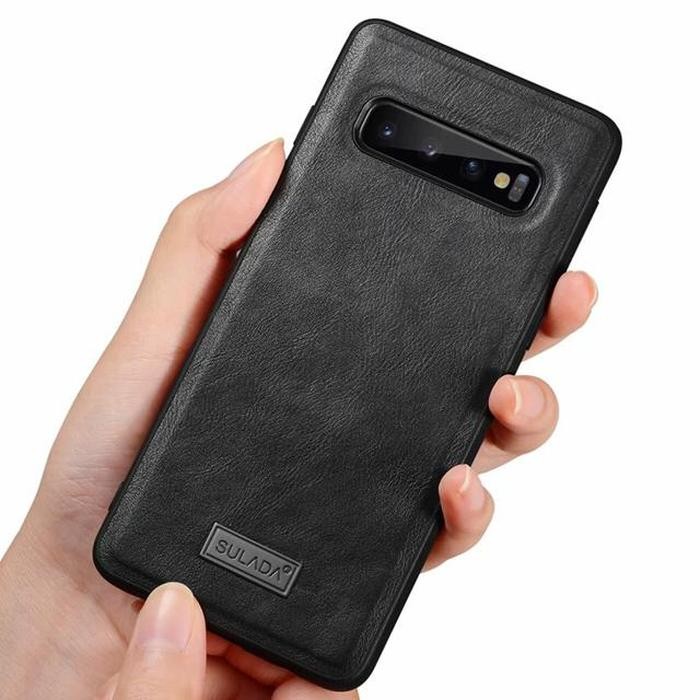 Oppo Realme X2 Pro Sulada Leather Original Hard Case Silicone Cover