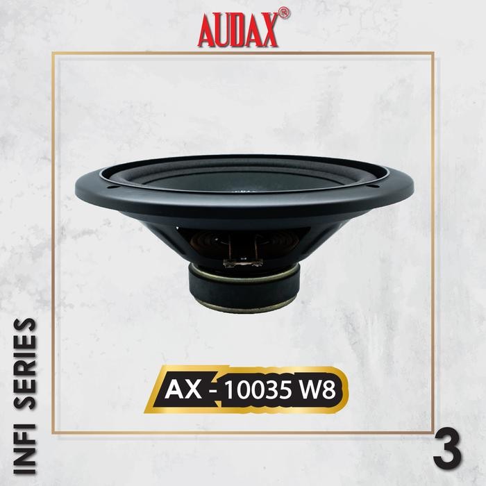 Tersedia Audax Ax-10035 W8 Infi Series Woofer Speaker Pasif 10 Inch