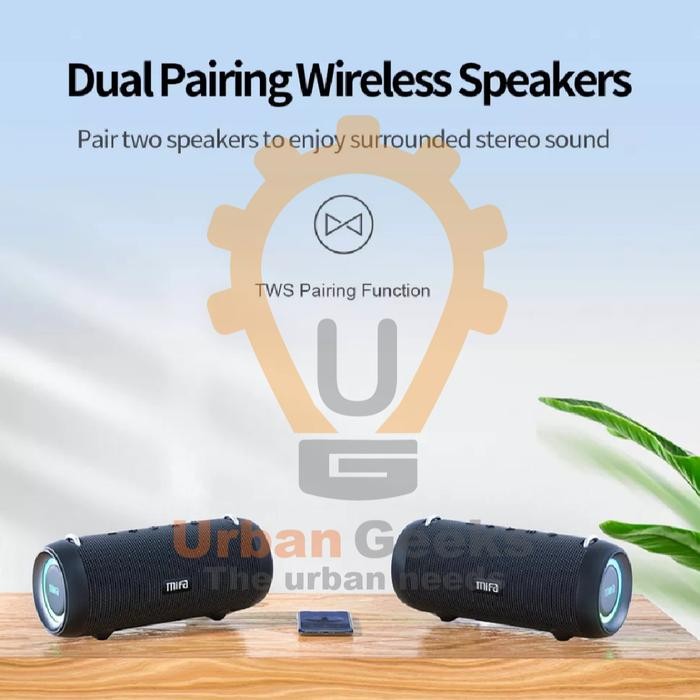 Tersedia Mifa A90 Bluetooth Speaker 60W Stereo Portable Ipx8 Waterproof Wireless