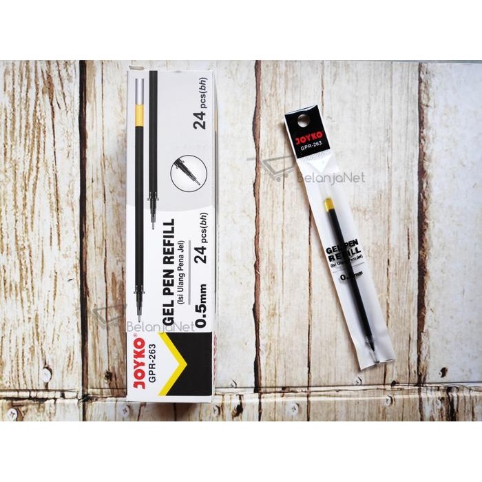 

ID GEL PEN REFILL ISI ULANG PEN ISI PULPEN JOYKO GPR-263 0.5 MM