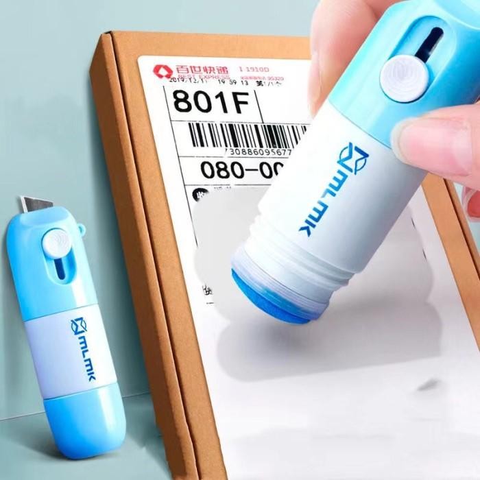 

ID BOX OPENER ROLLER STAMP CUTTER / PEMBUKA DAN PENGHAPUS RESI PAKET