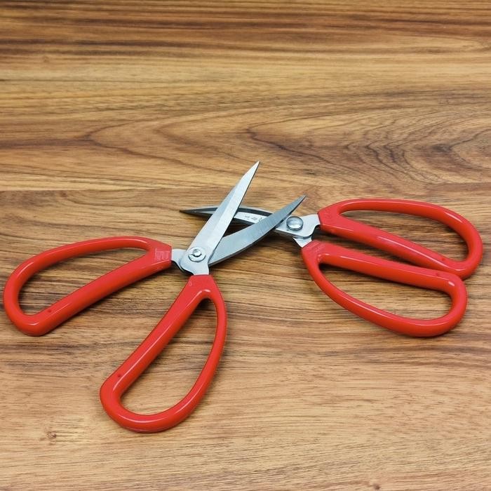 

ID GUNTING BORDIR STAINLESS MERAH LENGKUNG 154MM