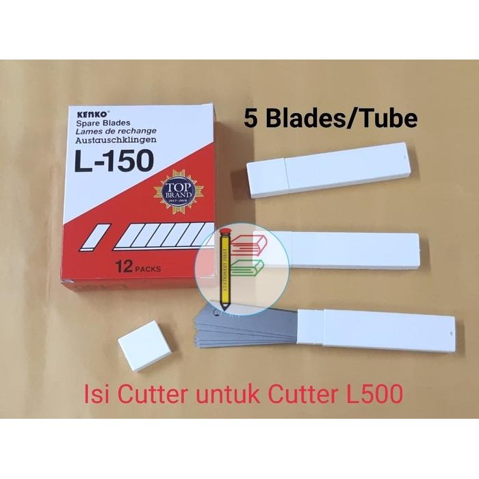 

ID ISI PISAU CUTTER KENKO L-150 BESAR UNTUK CUTTER L-500 ORIGINAL GROSIR