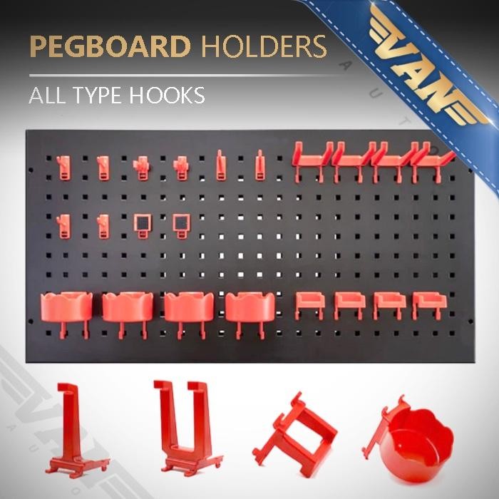 

ID GANTUNGAN PAPAN DETAILING DETAILING TOOLS HOOK STORAGE ORGANIZER GANTUNGAN PEG BOARD DETAILING