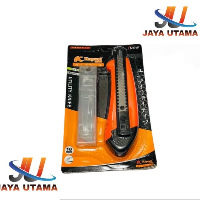 

ID PISAU CUTTER (+5 MATA CUTTER) MEREK KAPUSI K-0861