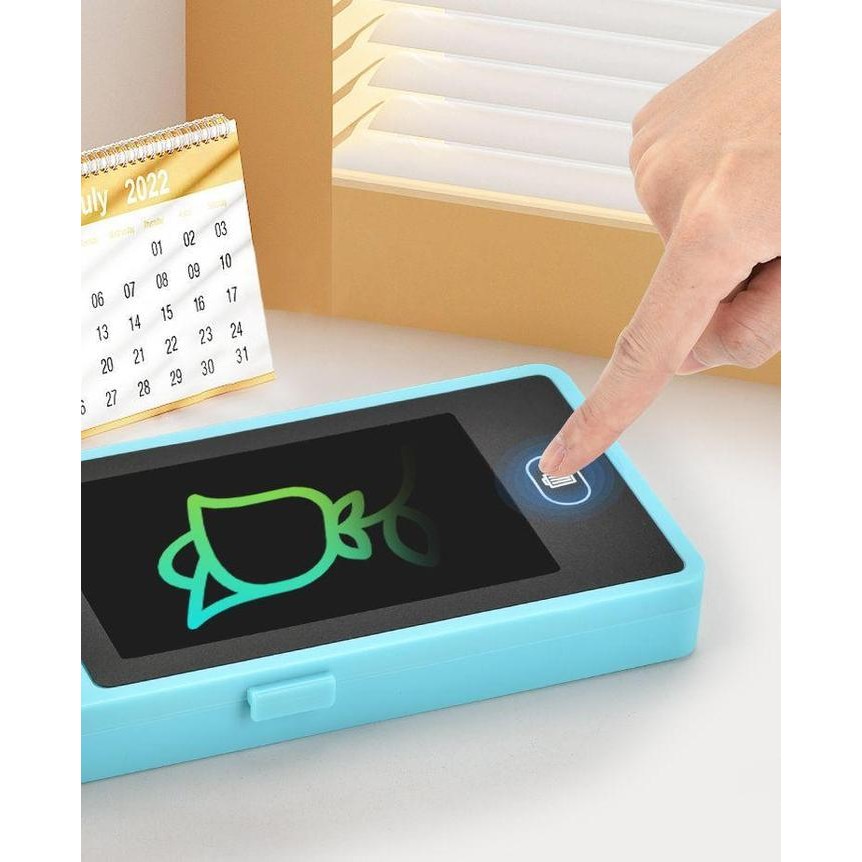 

ID DRAWING BOX KOTAK PENSIL DAN PAPAN CORET KREATIF ANAK DENGAN KALKULATOR DIGITAL PAD EDUKASI