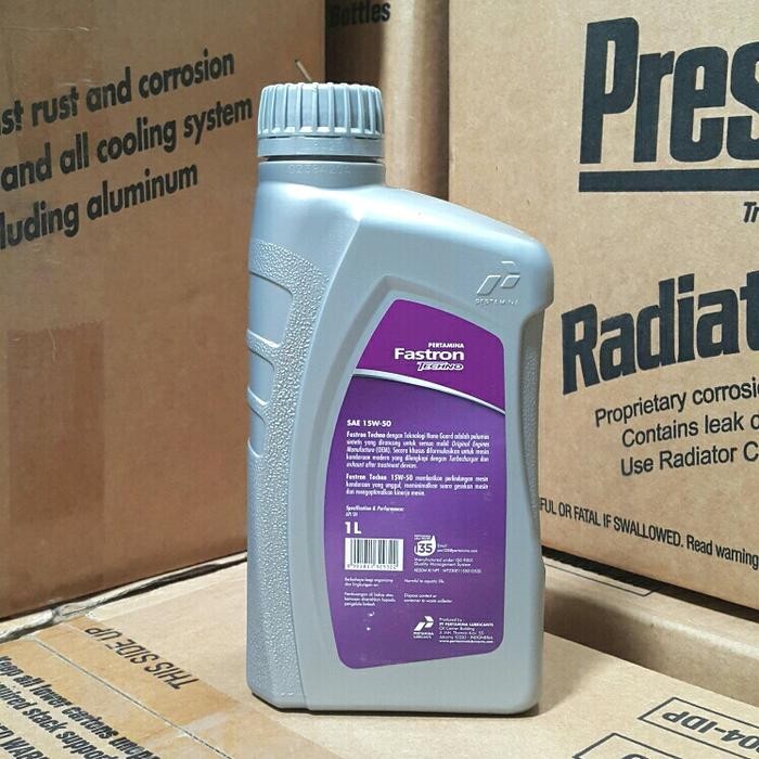 OLI MESIN MOBIL BENSIN PERTAMINA FASTRON TECHNO 15W-50 1 LITER