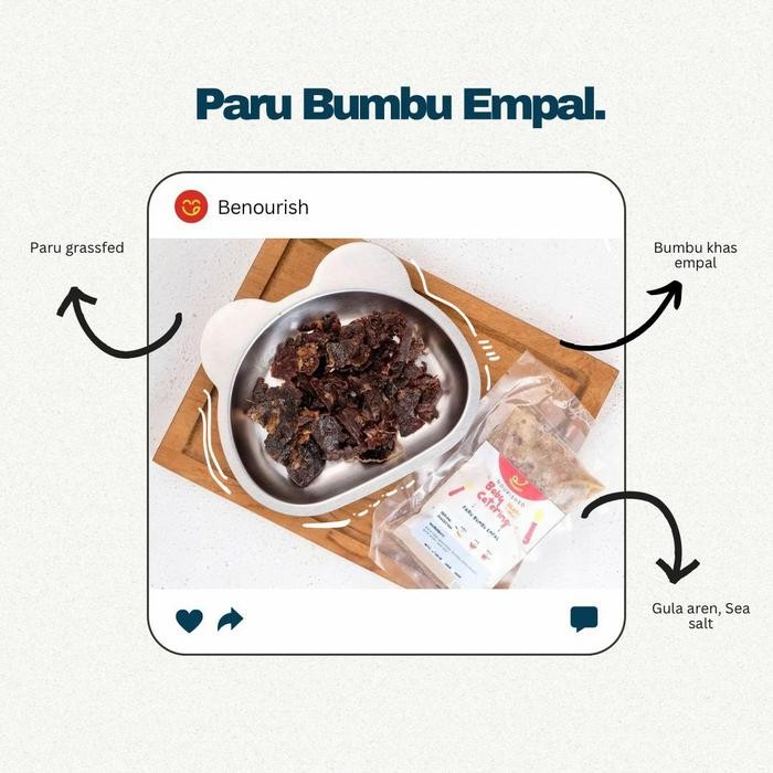 

benourish catering lauk mpasi bayi belut ungkep & gadon daging stok terbatas