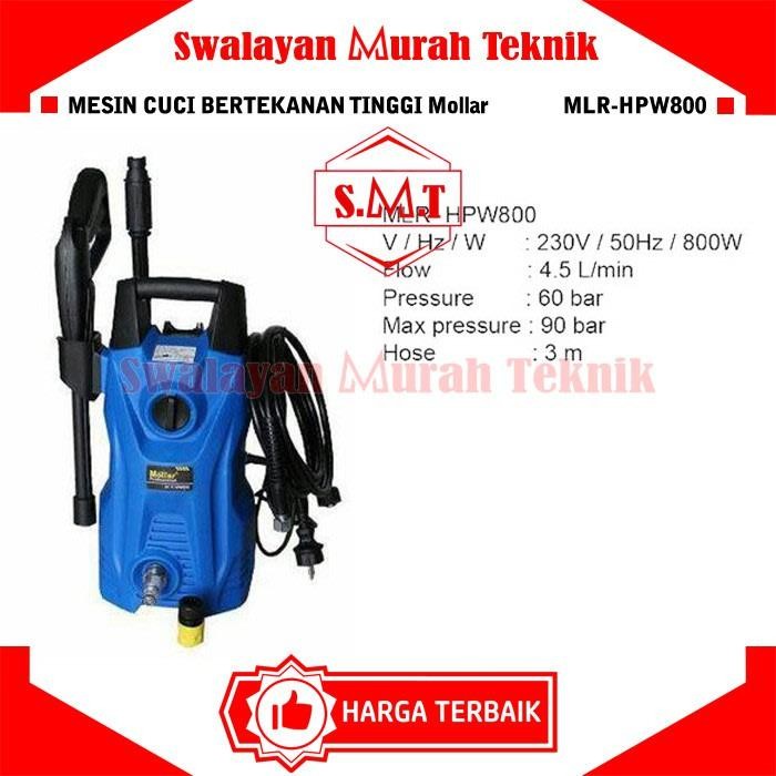 Mesin Steam Cuci Mobil Jet cleaner Mollar HPW800 High pressure washer
