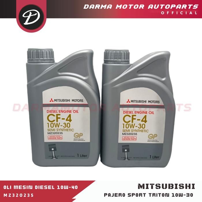 OLI MESIN DIESEL MITSUBISHI 10W-40 PAJERO SPORT TRITON 10W-30 MZ320235