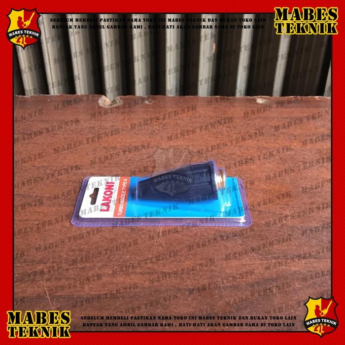 LAKONI TURBO NOZZLE - MESIN STEAM /JET CLEANER LAGUNA 70 / DAYTONA 100