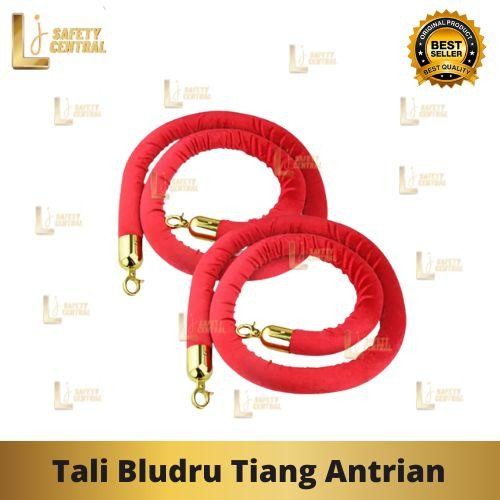 

Promo Tali Pembatas Tiang Antrian Beludru Hitam Original