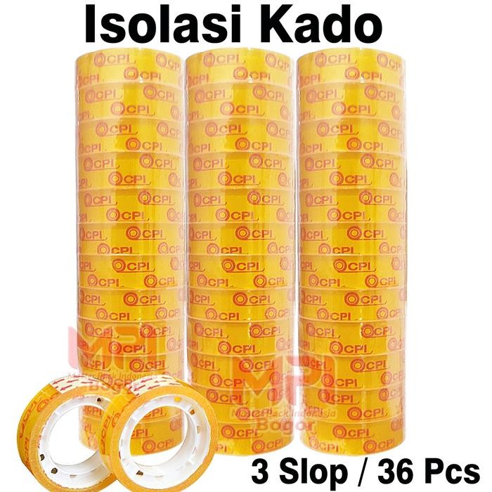 

Promo Isolasi Kado & Sampul 3 Slop Isi 36 Bening Tebal