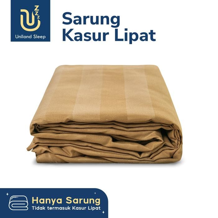 Turu Boss - Sarung Kasur Lipat Uniland Sleep Travel Bed Mattress - Sprei Resleting