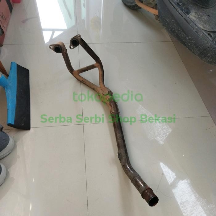 Leher Knalpot Ninja 250 Karbu Ori Copotan 2Nd