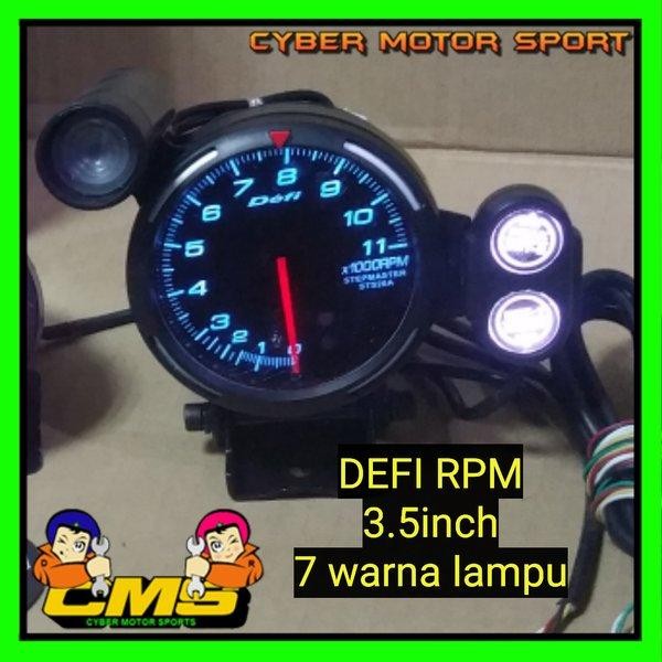 Baru Tachometer Defi Rpm Universal / Tachometer Mobil / Takometer Digital