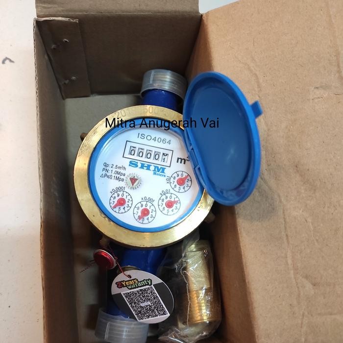 Baru Water Meter Shm 1 Inch Drat / Flow Meter Shm Dn25
