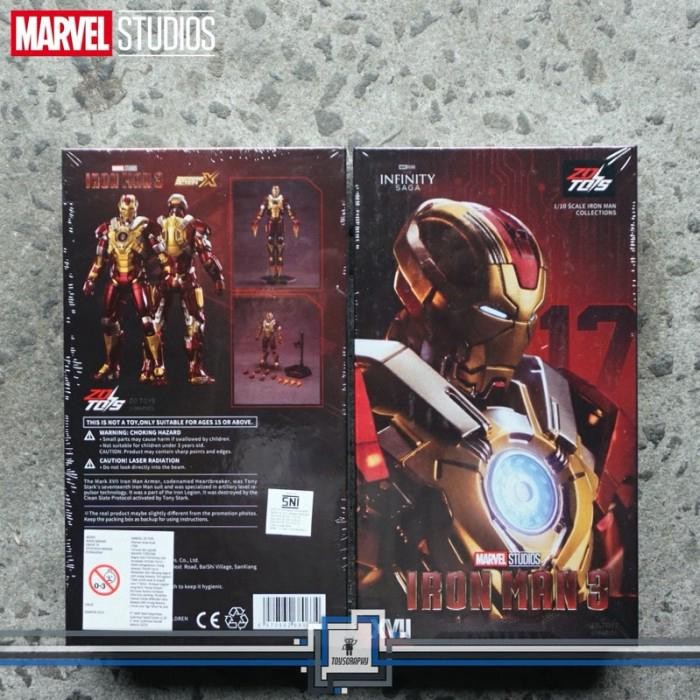 ZD Toys IRON MAN Mark 17 Heartbreaker Ironman 3 Marvel Legends Figure