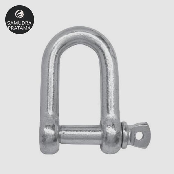 PJ shackle galvanis 16 mm / shackle D m16 5/8