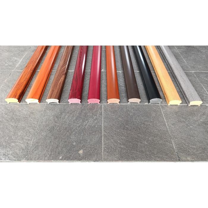 PJ Hand railing tangga pvc / Handle pvc / Pegangan railing tangga kayu