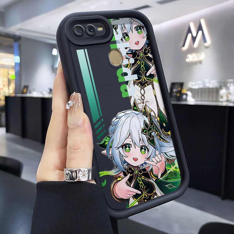 Casing Hp OPPO A7 OPPO A5s OPPO A12 OPPO A12S A11k Case Casing Gadis anime pola HP Kasing Silikon So