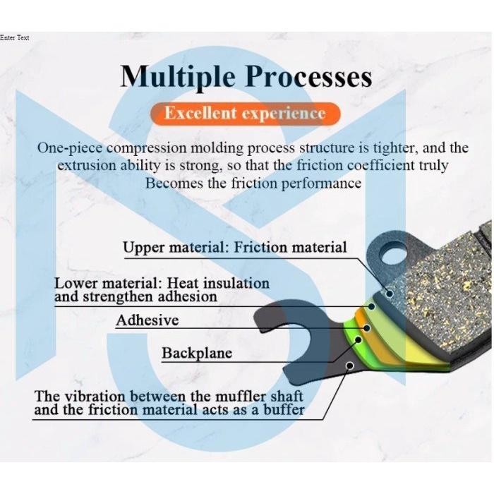 Kampas Rem Untuk Motor Benelli Keeway V250 Fi High Quality High Temp Resistance Part