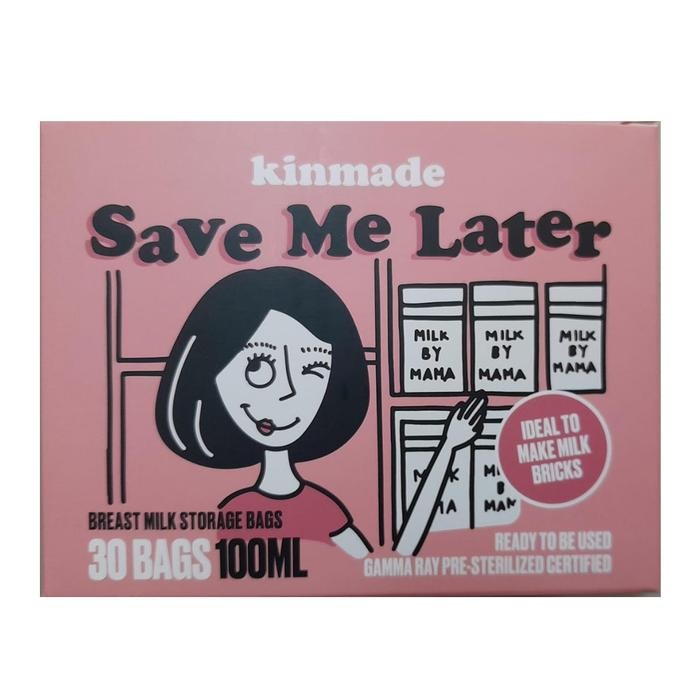 7J62- Kinmade Breastmilk Storage Bags 100Ml