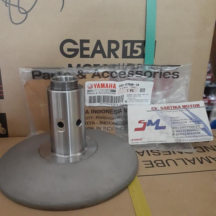 Laris!!! Pully Cowo Mio M3 2016-2021 / Secondary Fixed Sheave Comp 2Sx-E7660-10 Terlariss !!