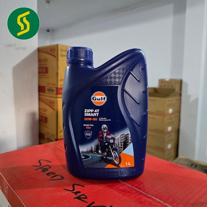 GULF ZIPP 4T SMART 20W50 JASO MA2 1 LITER