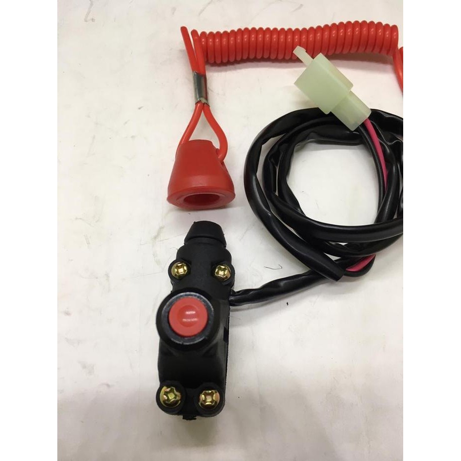 saklar - engine stop & pengaman mini gp - mini trail - mini atv - univ kode 1184