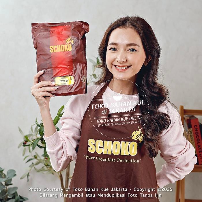 

Schoko Cocoa Powder Sp 22/24 1Kg Coklat Bubuk Murni Cokelat Pure Cacao Chocolate