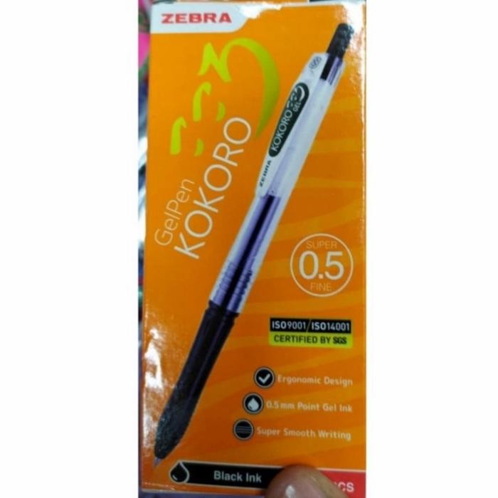 

New BALPOINT GEL ZEBRA KOKORO 0.5