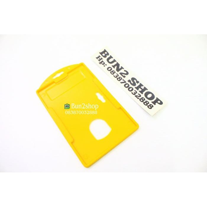 

New Tempat Casing ID Card/Frame ID Card Holder/Name Tag ID Card-KUNING