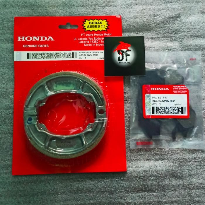 Kampas Rem Paket Pcx Cbu