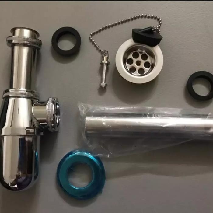 Sifon Botol / Sifon Wastafel Soligen Stainless