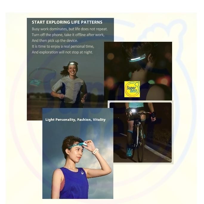 Senter Nextool Head lamp senter Kepala IPX4 Senter Camping LED Light