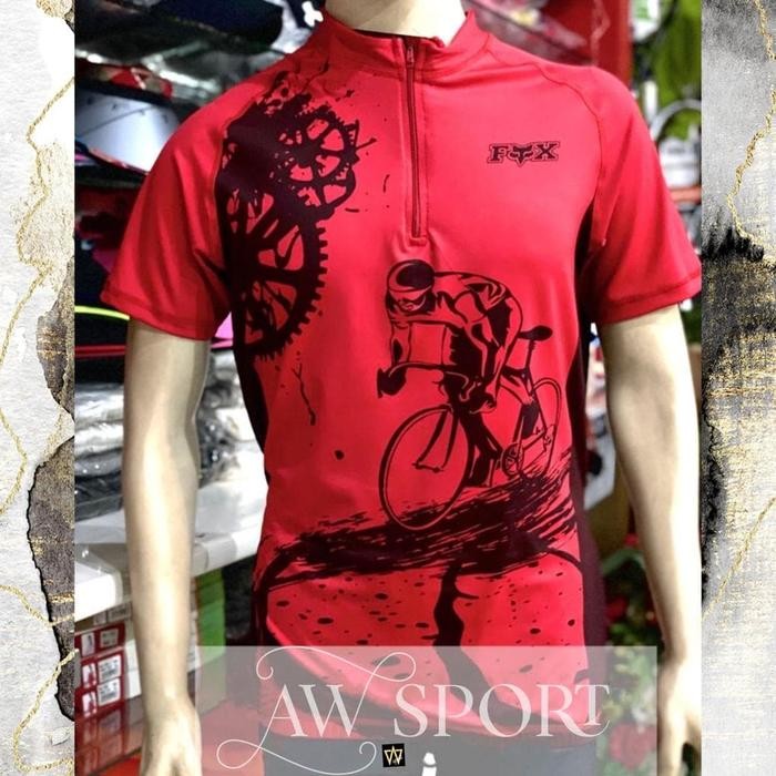 kaos jersey sepeda/kaos sepeda lengan pendek/baju sepeda/atasan sepeda