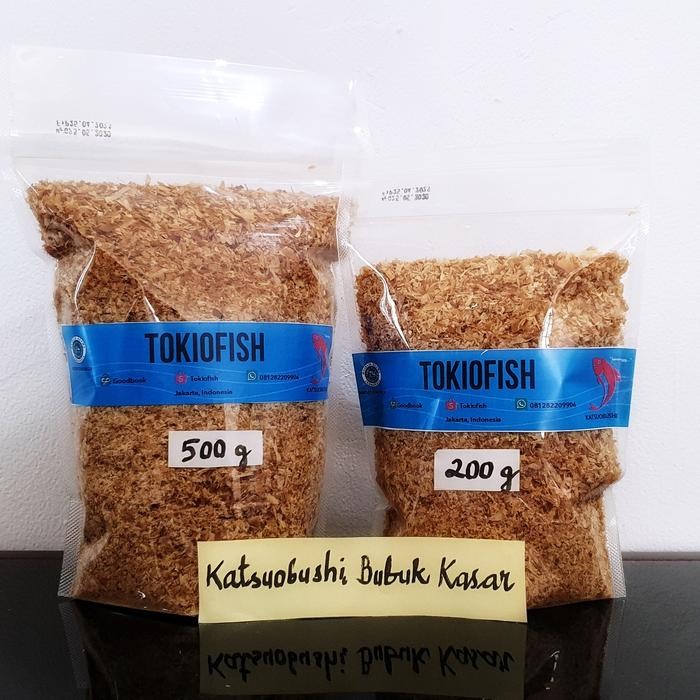 

Baru Katsuobushi Bubuk Kasar 500Gr Serutan Ikan Cakalang