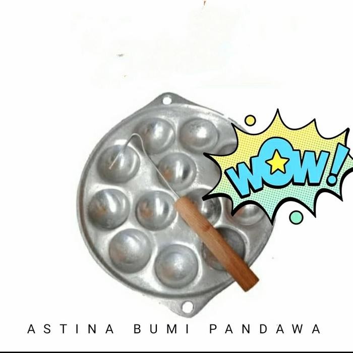 set cetakan kue lumpur 12 lubang/ cetakan cilor