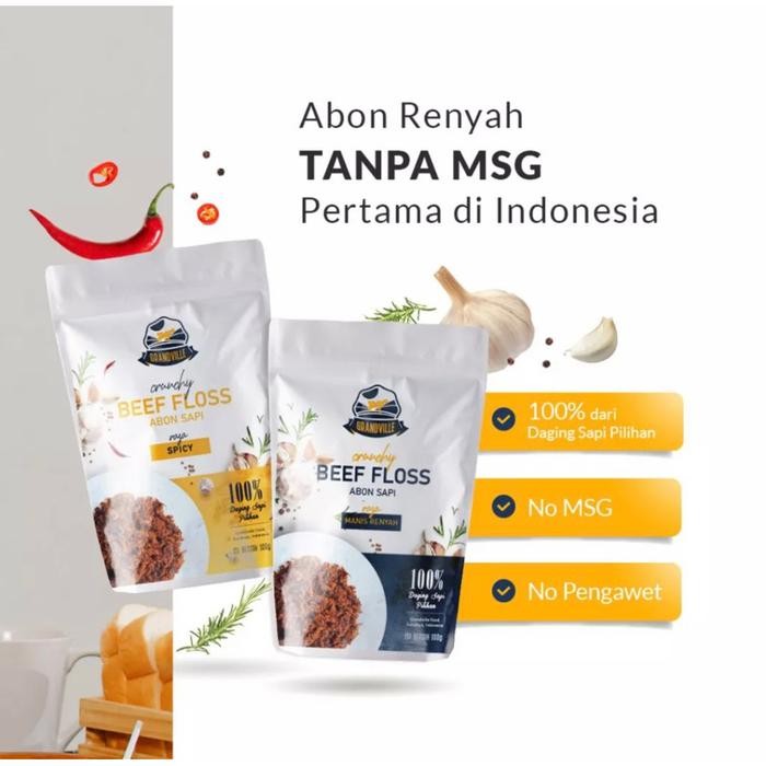 

Baru Grandville Abon Sapi Ayam Original 100Gr - Mpasi Anak Tanpa Msg