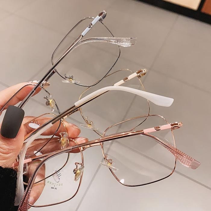 Viendo Kacamata Baca Plus Anti Radiasi Blueray Pria Cowok Wanita Terbaru Korea Fashion Frame