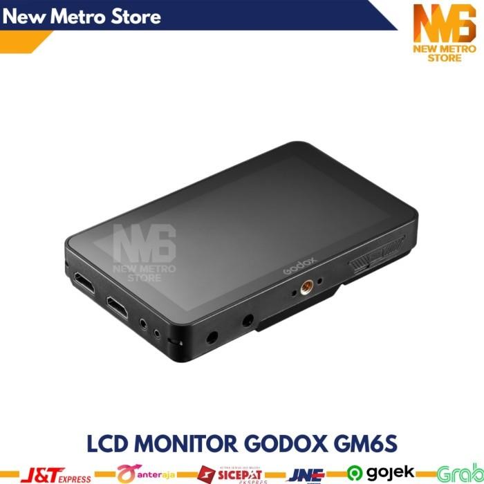 Godox Gm6S Camera Monitor 4K Hdmi Touchscreen / Godox Gm6S