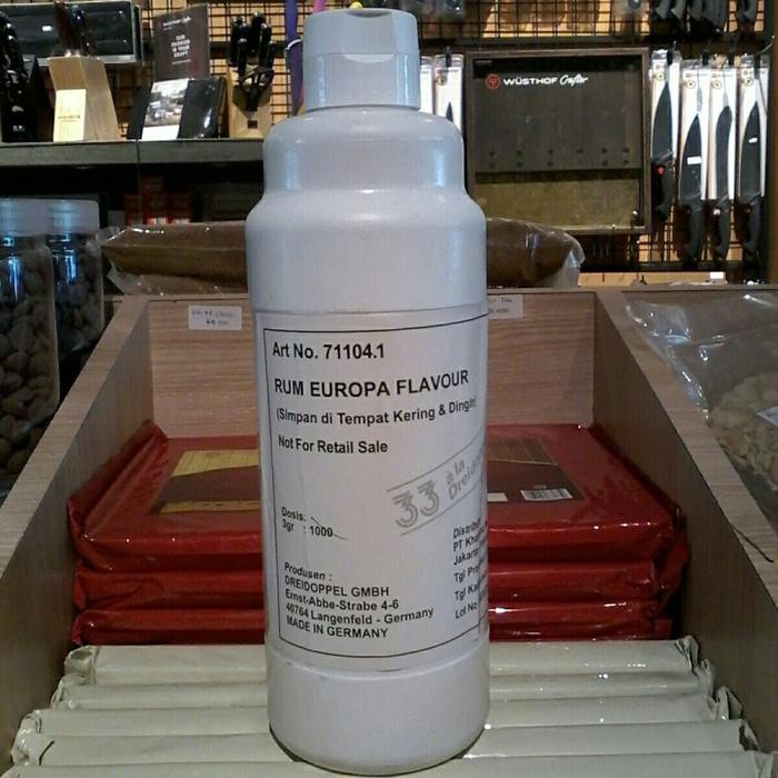 

LEZAT- Dreidoppel Flavour Europe Rum Paste / Europe Rhum Pasta 1Kg / 1L