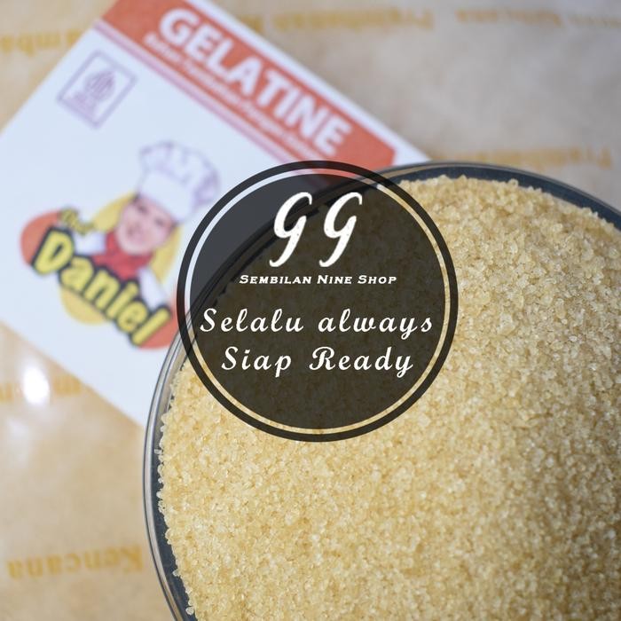 

LEZAT- Chef Daniel 100 Gram Gelatine Powder Bovine Bubuk Gelatin Sapi