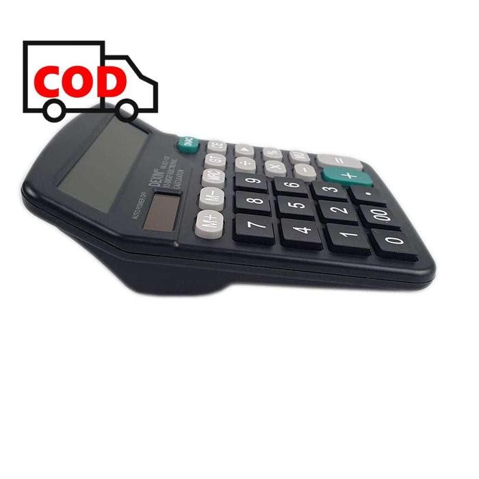 

Kalkulator Elektronik Layar LCD 12 Digit Daya Baterai Batre Tenaga Solar Menghitung Cepat Akurat