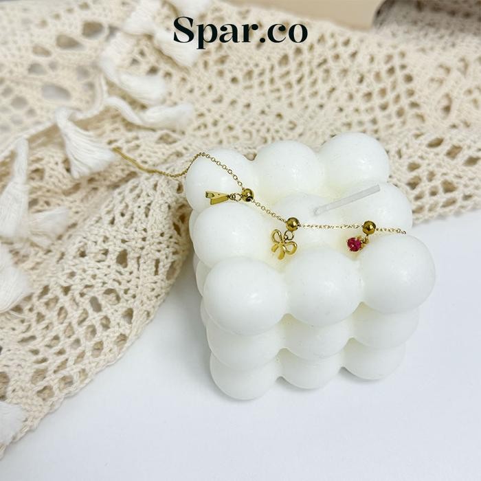 

Spar.co Titanium Gold Alphabet Charm - Liontin Titanium Emas Bentuk Bandul Huruf Elegan Untuk Rantai